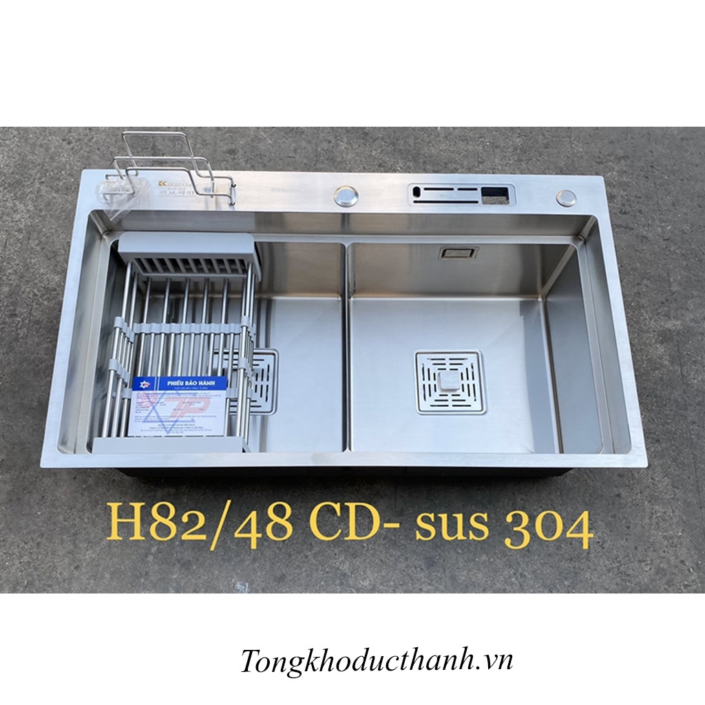 Chậu-rửa-inox-304-Kagol-K8248BT-304-giá-dao-thớt Chậu-rửa-inox-304-Kagol-K8248BT-304-giá-dao-thớt