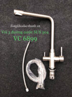 Vòi rửa bát 3 đường nước Kagol VC6899 - Ảnh 2