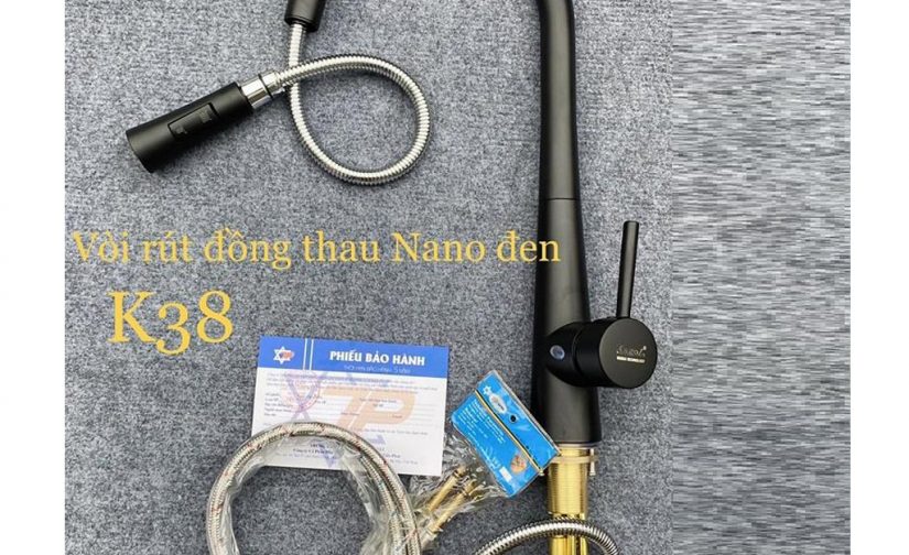 Vòi-rửa-bát-rút-nano-Kagol-K38