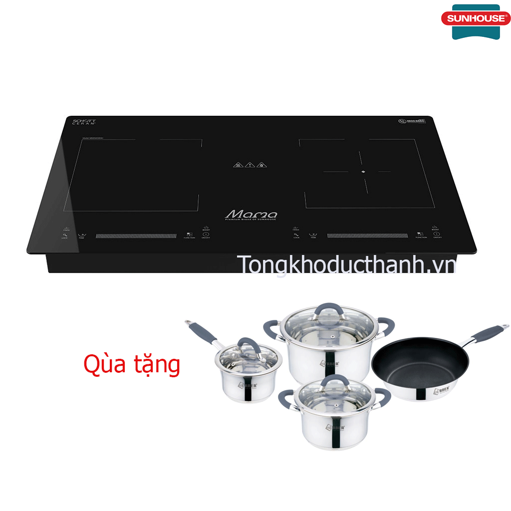 MMB9208DIH BẾP ĐÔI ĐIỆN TỪ SUNHOUSE MAMA MMB9208DIH - Ảnh 1