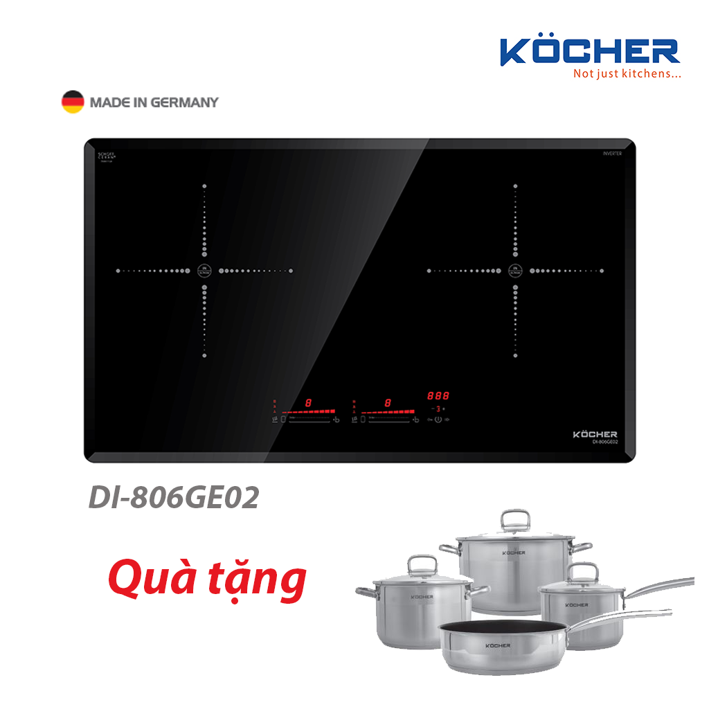 Bếp-từ-Kocher-di-806ge02 BẾP TỪ kocher DI-806GE02 - Ảnh 1