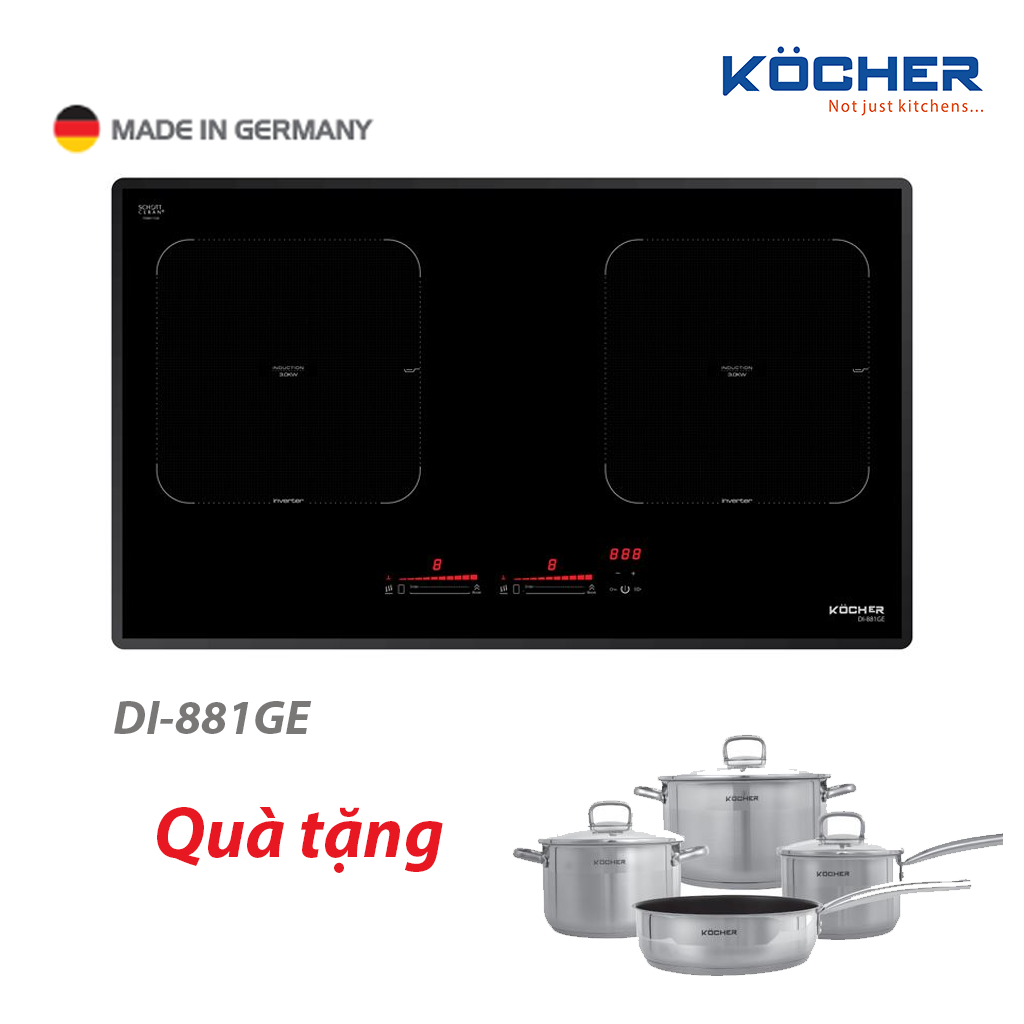 DI-881Gi BẾP TỪ kocher DI-881GE - Ảnh 1