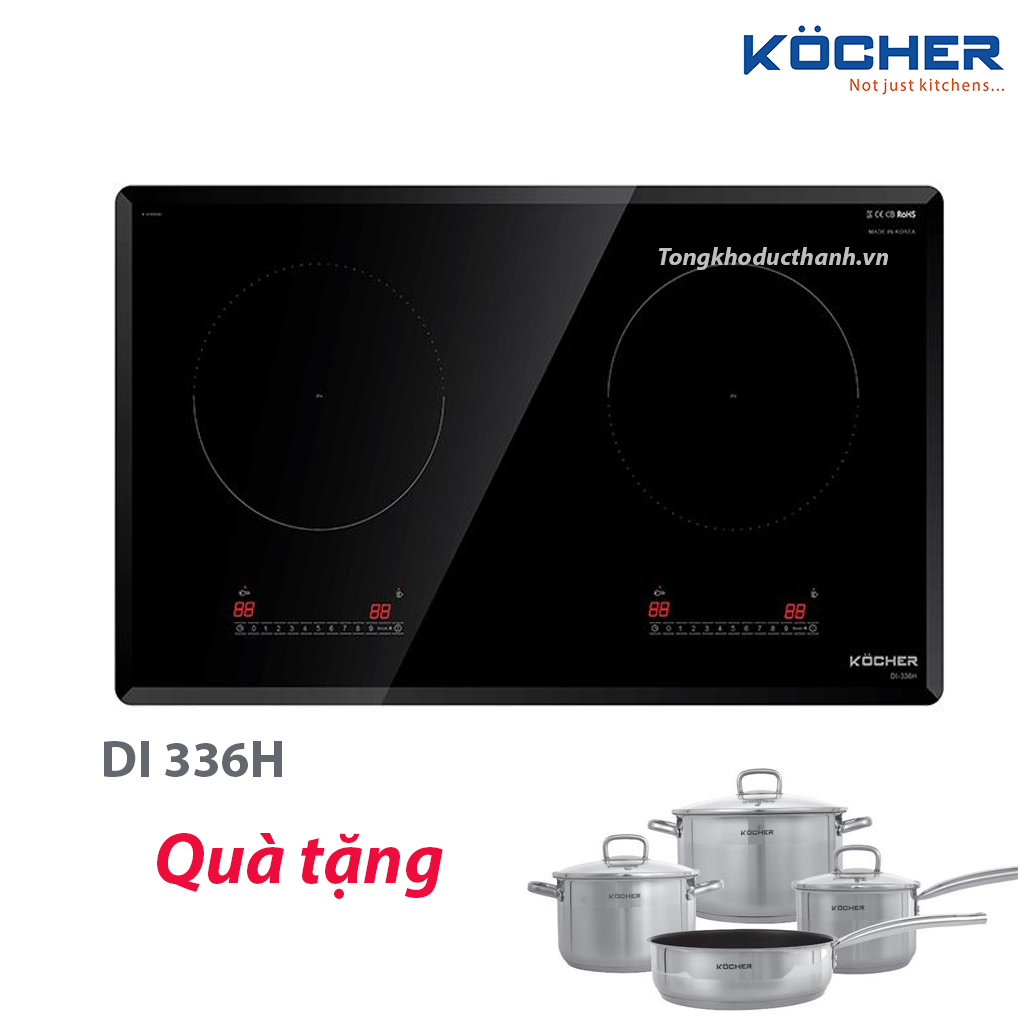336h Bếp từ Kocher DI-336H - Nhập khẩu Hàn Quốc - Ảnh 1