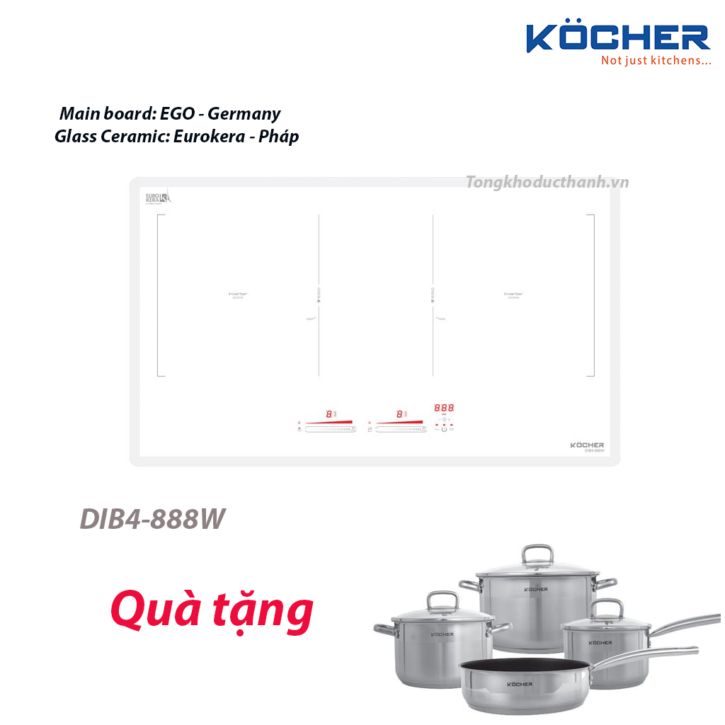 888W Bếp từ Kocher DIB4-888W - Ảnh 1