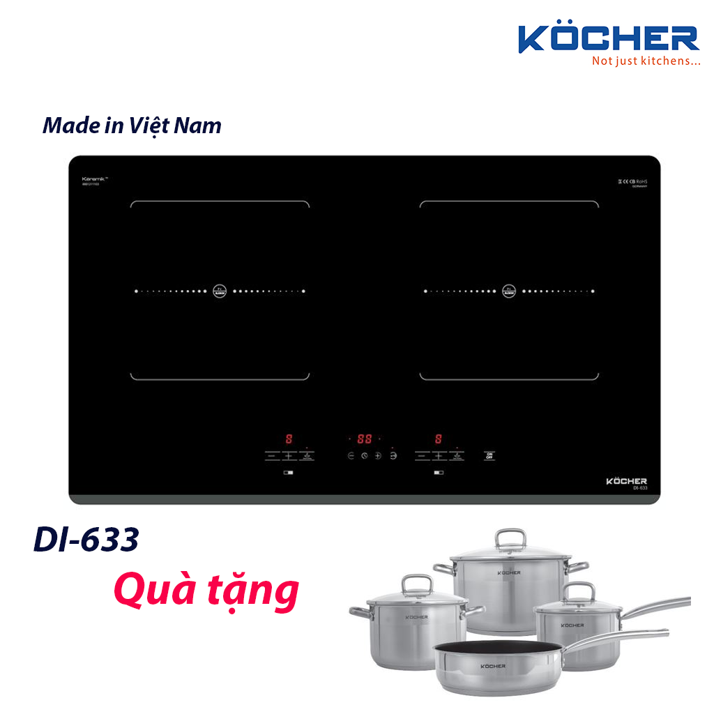 DI-633 BẾP TỪ kocher DI-633 - Ảnh 1