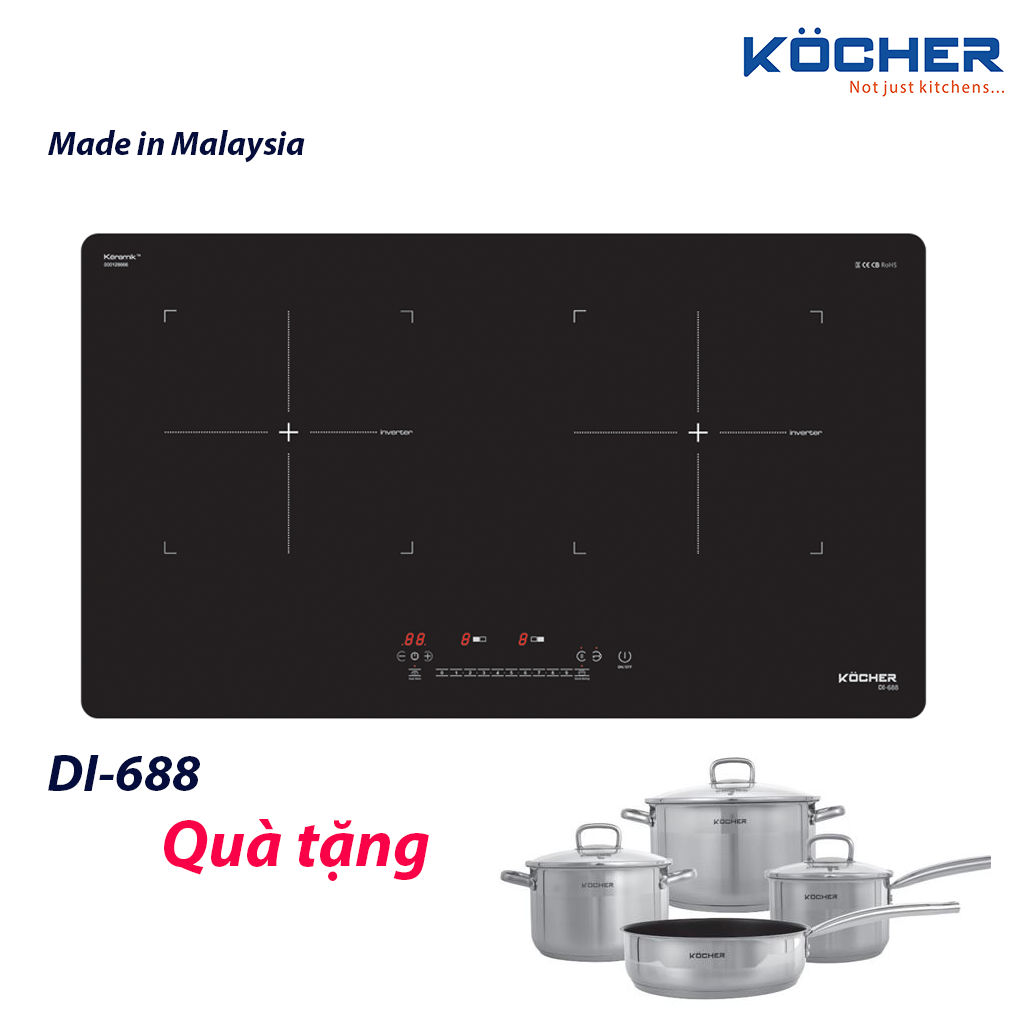 DI-688 BẾP TỪ kocher DI-688 - Ảnh 1
