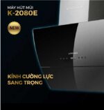 MÁY HÚT MÙI kính vát kocher K-2080E 90cm Malaysia - Ảnh 4