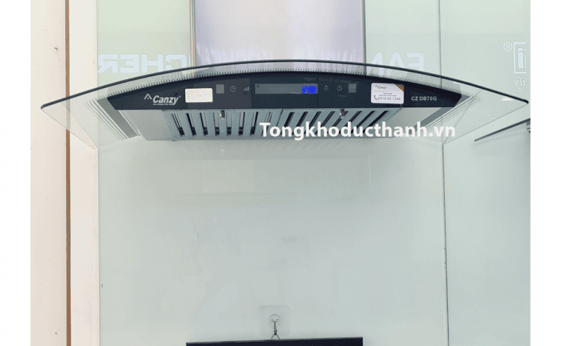 Máy hút mùi Canzy CZ DB70Q ( CÔNG SUẤT 1.200M3, HÚT ÊM, ĐIỀU KHIỂN VẪY TAY)