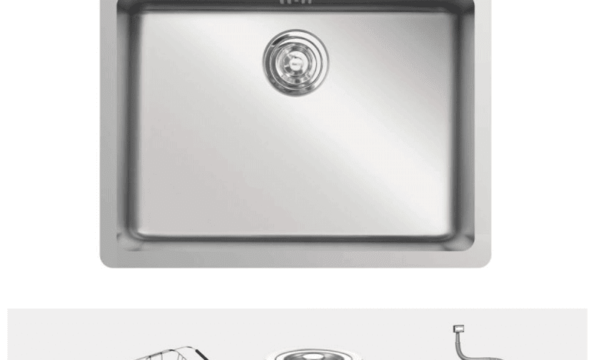 Chậu rửa bát Konox Undermount Sink Cube 5444SU