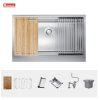Chậu rửa bát Konox Workstation Sink – Apron Sink KN8051AS Retta  (80*51cm) - Ảnh 2