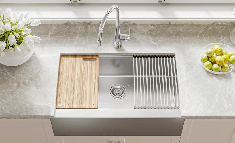Chậu rửa bát Konox Workstation Sink – Apron Sink KN8051AS Retta  (80*51cm)