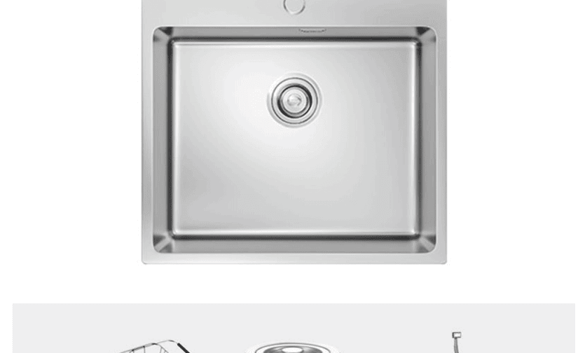 Chậu rửa bát Konox Topmount Sink Unico 5450 ( KT 54*50)