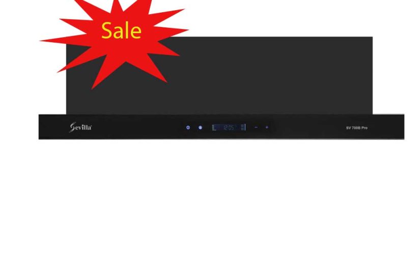 Máy hút mùi Sevilla SV-700B/900B Pro ( điều khiển cảm ứng vẫy tay)