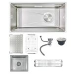 Chậu Rửa Bát âm TP 1 Hố Inox Chống Xước: GT04 - 7645 New