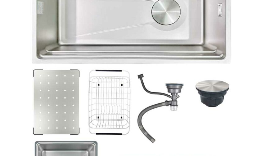 Chậu Rửa Bát âm TP 1 Hố Inox Chống Xước: GT04 - 7645 New