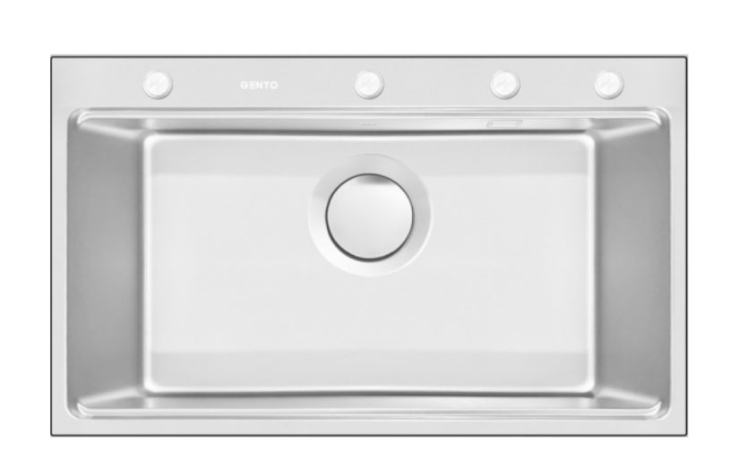 Chậu Rửa Bát Inox Chống Xước GENTO: GT04 – 7848 New