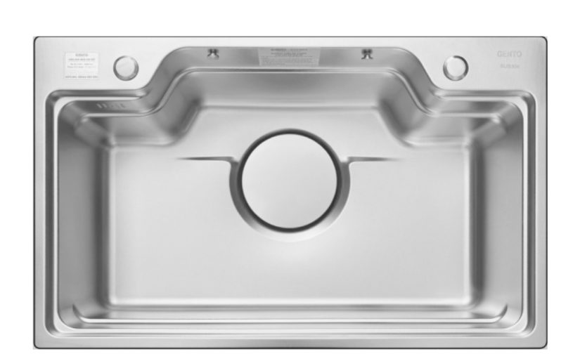 Chậu Rửa Bát Inox Chống Xước GENTO: GT04 – 7848 Premium