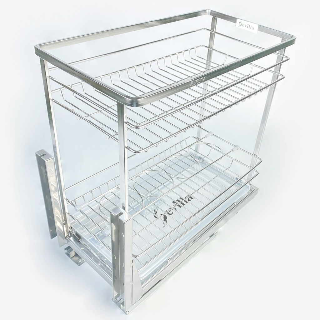 Giá gia vị inox 304 Sevilla CV4-25 Giá gia vị inox 304 Sevilla CV4-25/30/35/40 - Ảnh 1