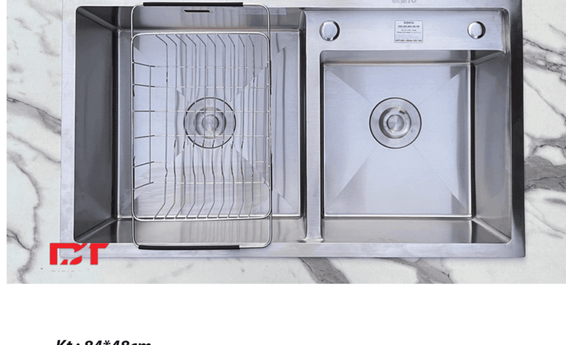 Chậu rửa Gento GT04-8448S inox 304