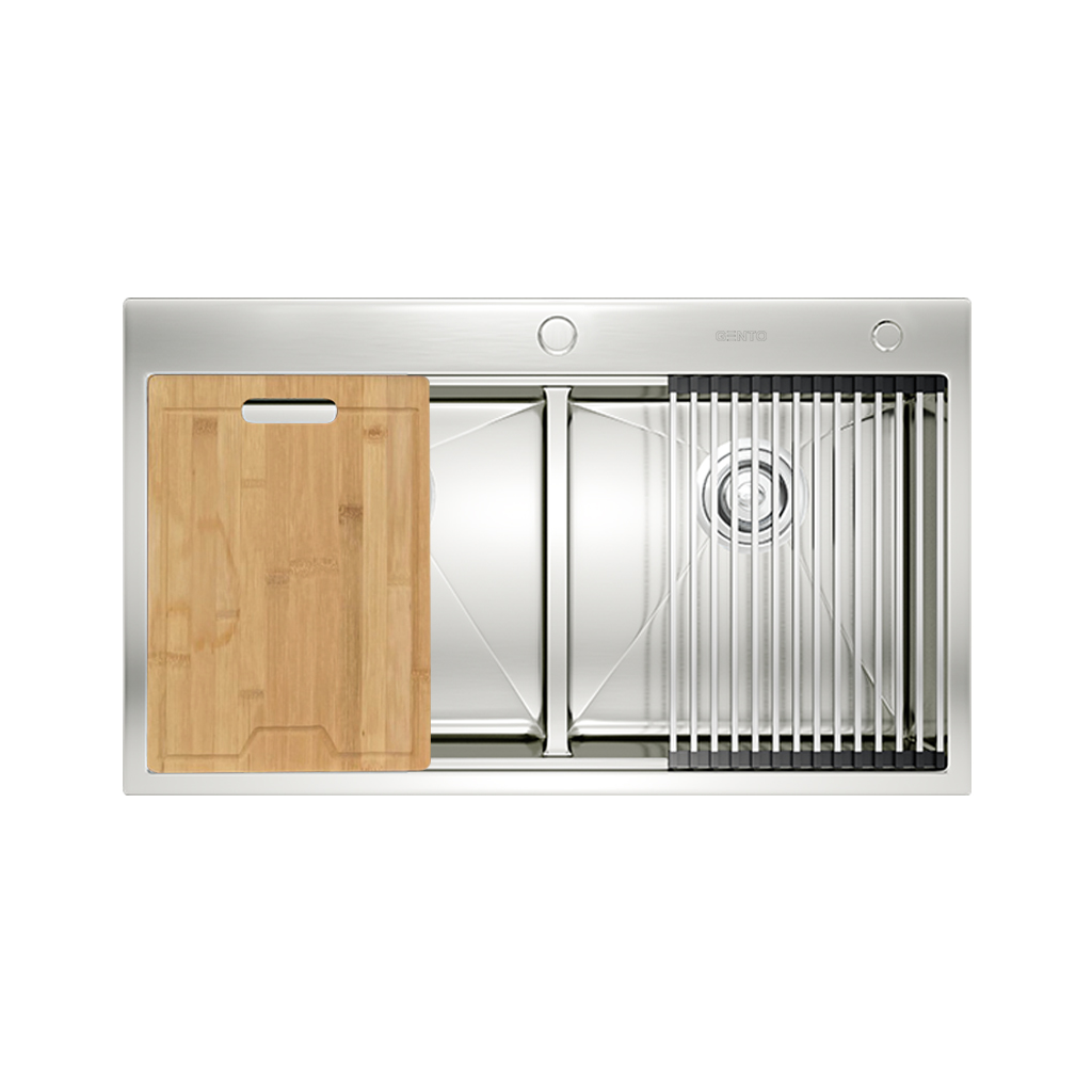 Chậu rửa Gento GT04-8850 Chậu rửa bát Gento cân GT04-8850 inox 304 - Ảnh 1