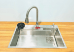 Combo bộ chậu 1 hố Roslerer RL04-7545 NEW  và vòi rút  ( Inox 304) - Ảnh 2