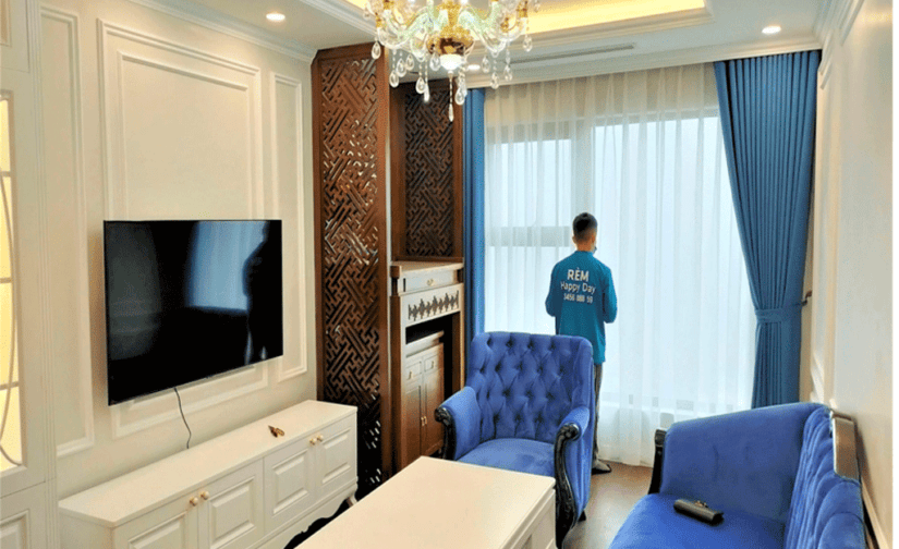 Rèm vải 02 lớp