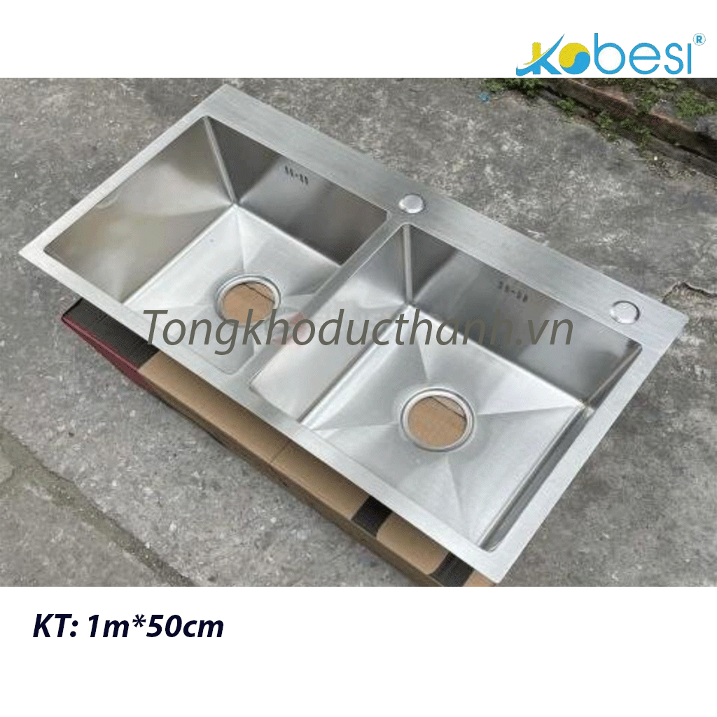 1050 Chậu rửa Kobesi KB 10050 ( inox 304) - Ảnh 1