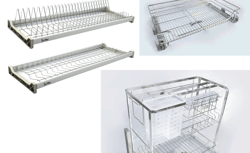 Combo PK-01C  phụ kiện tủ bếp Inox 304 cao cấp