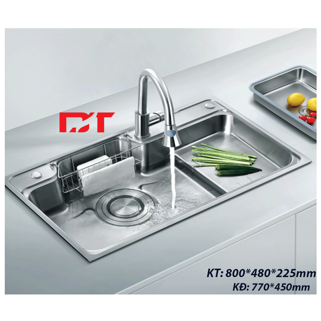 c330 Chậu rửa bát BELLO BL-C330 ( 80 x 48cm) - Ảnh 1