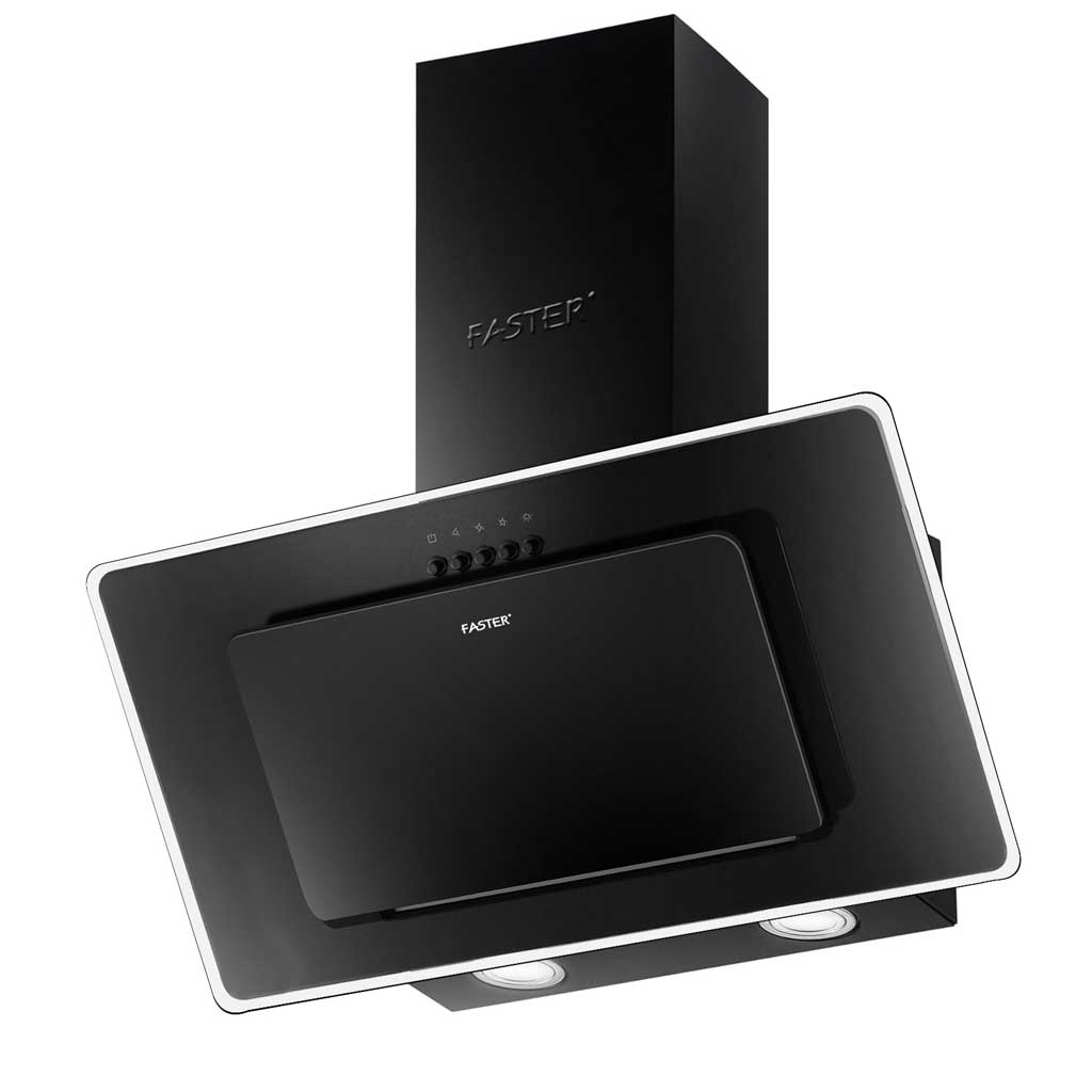 3608b Máy hút mùi Faster kính vát FS 3608B-70 - Ảnh 1