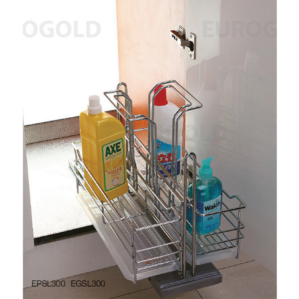 EGSL300 Giá đựng chai lọ tẩy rửa Eurogold EPSL300 - Ảnh 1
