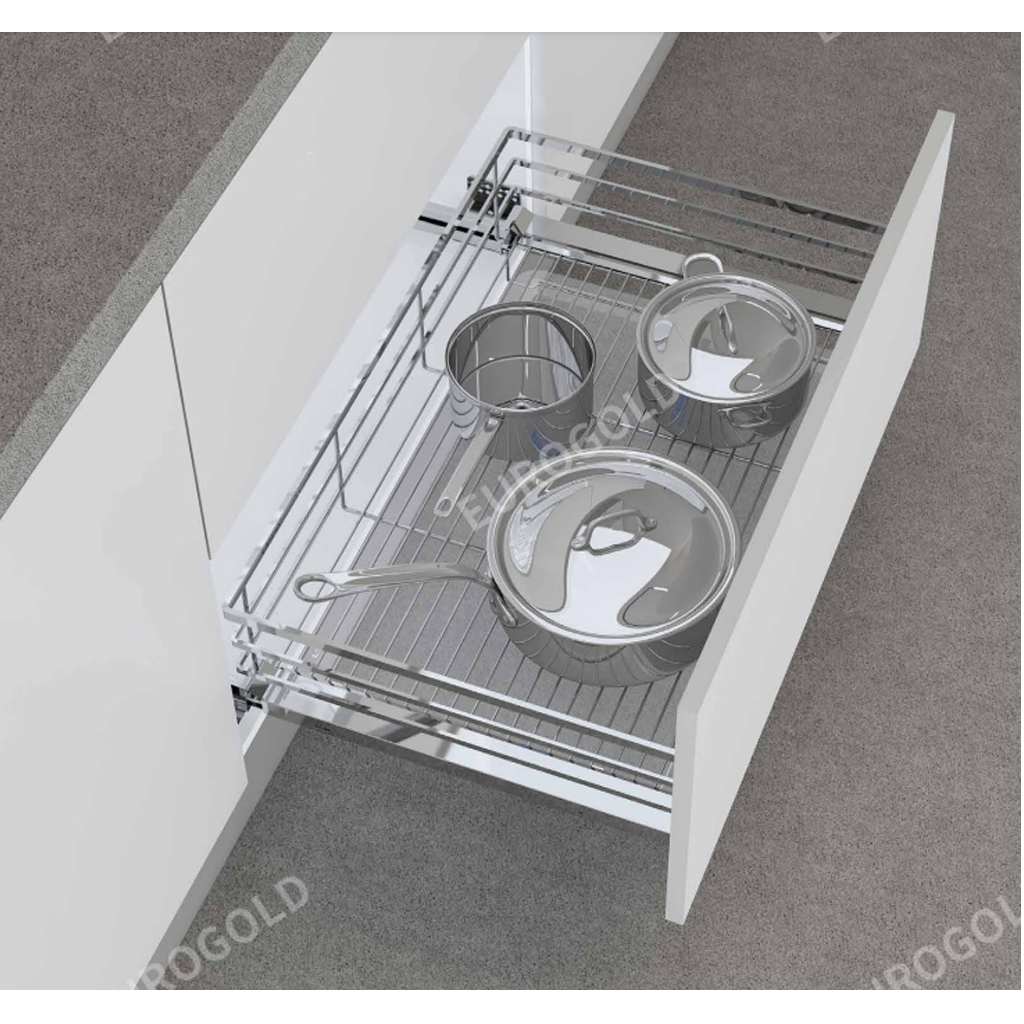 EP60B Giá xoong nồi tủ dưới Eurogold EP60B/EP70B/EP75B/EP80B/EP90B - Ảnh 1