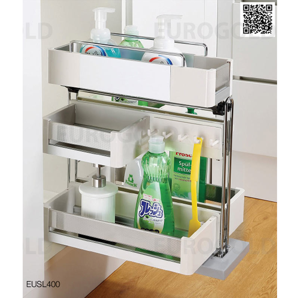 EUSL400 Giá đựng chai lọ tẩy rửa Eurogold EUSL400 - Ảnh 1