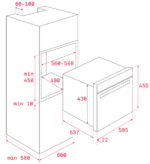 Lò nướng kết hợp vi sóng HLC 844C BK-SS (41 lít) - Ảnh 3