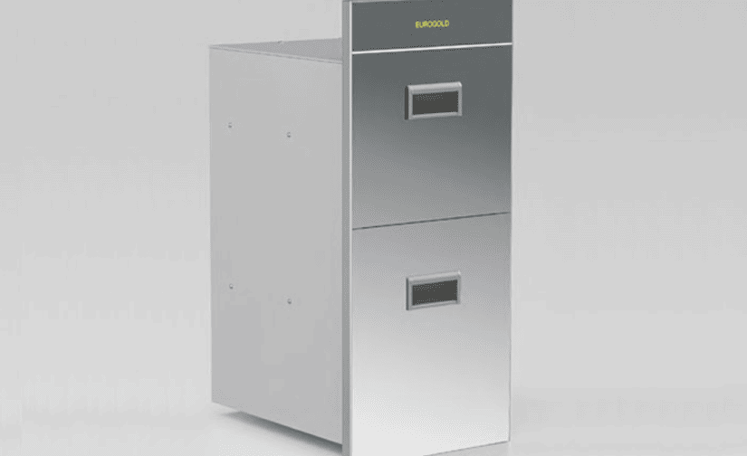 Thùng gạo 2 tầng mặt gương Eurogold B323