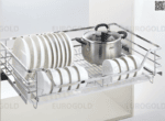 Giá bát đĩa xoong nồi tủ dưới Eurogold EP60/EP70/EP75/EP80/EP90 - Ảnh 3