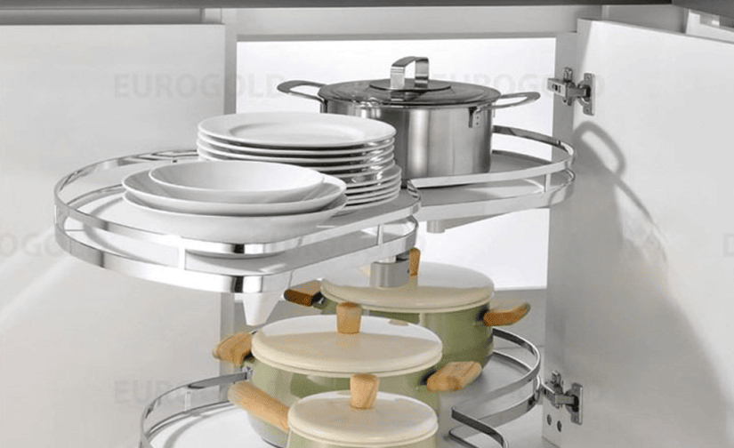 Mâm xoay hình lá Eurogold M0202L/M0202R (trái/phải)