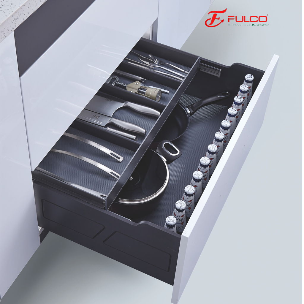 FCA03-X Giá xoong nồi tủ dưới phủ nano 5 lớp Fulco FCA03-X - Ảnh 1