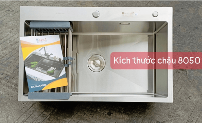 Chậu rửa bát đơn Kagol K8050