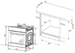 Lò nướng Kaff KF-T90M (66 lít) - Ảnh 3