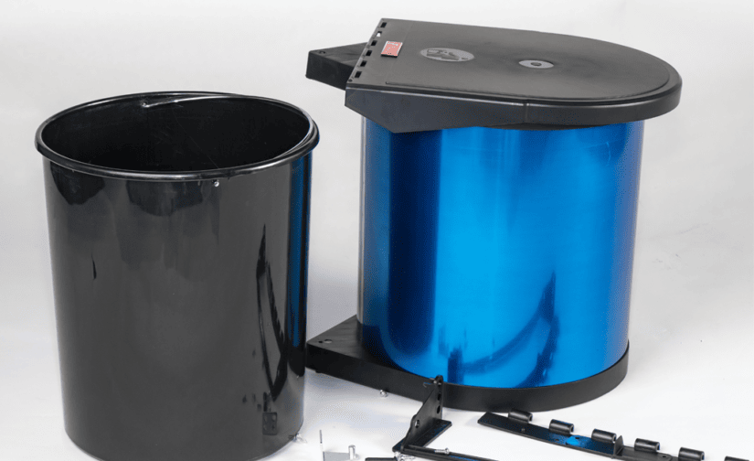 Thùng rác inox gắn cánh Fulco FC40