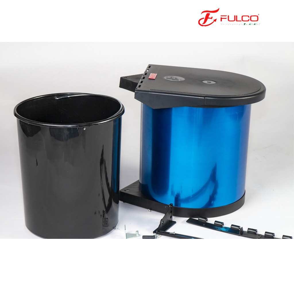 fc40 Thùng rác inox gắn cánh Fulco FC40 - Ảnh 1