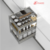 Giá gia vị chai lọ Fulco FCB05