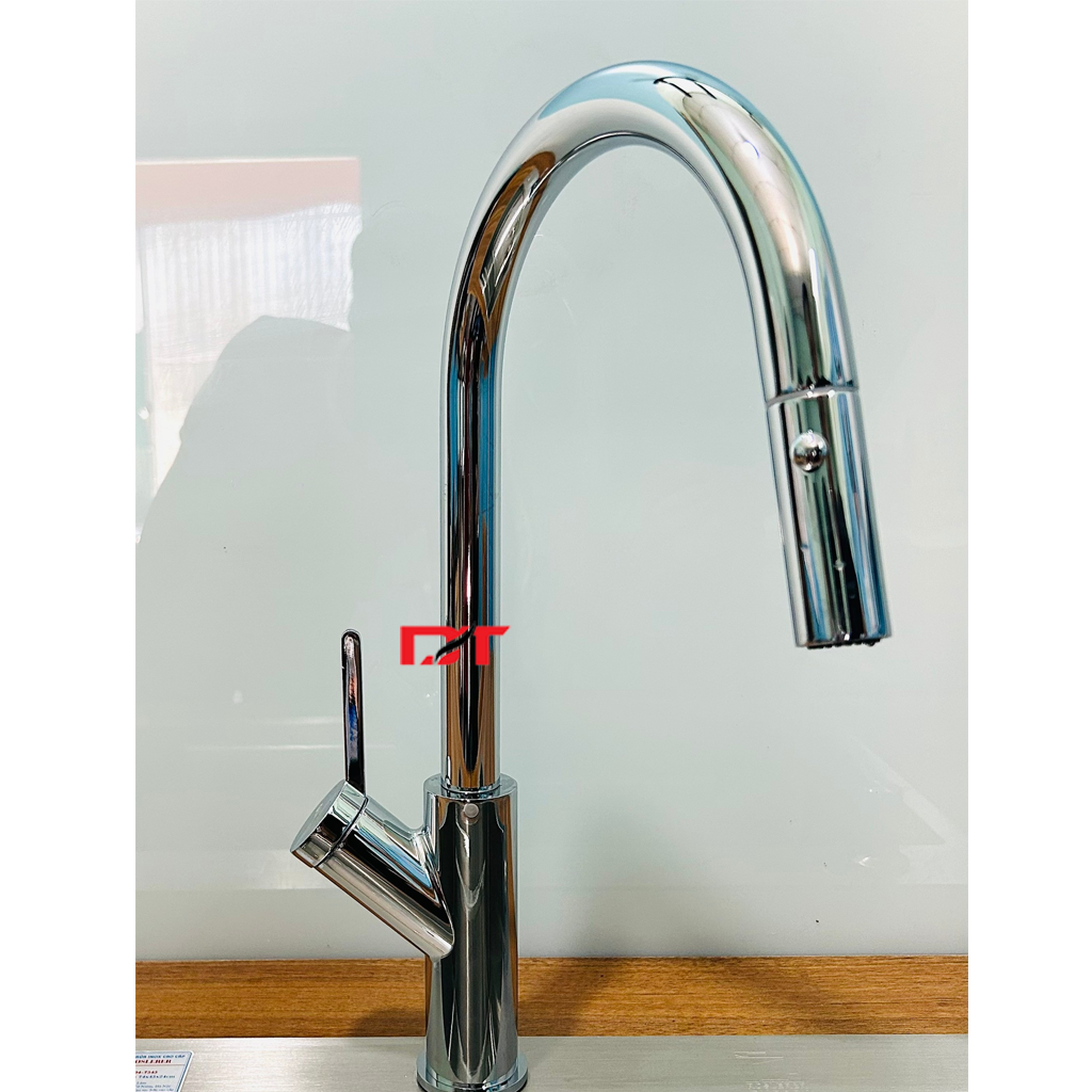 gt-206 new Vòi rửa bát rút dây Gento GT-206 New - Ảnh 1