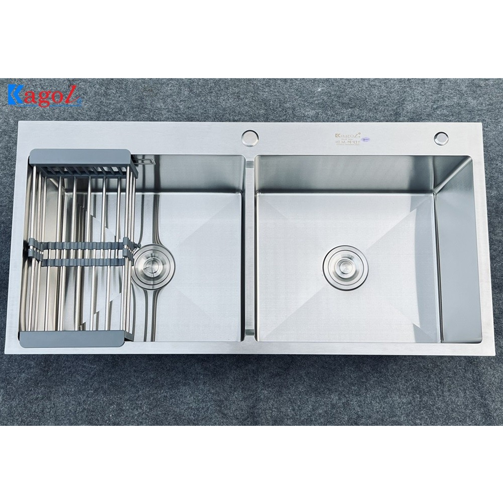 k10050 Chậu rửa bát Kagol K10050 (100 x 50cm) - Ảnh 1