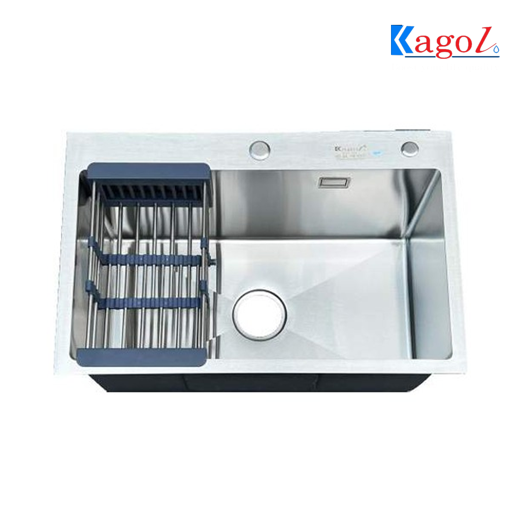 k6845-304 Chậu rửa bát đơn Kagol K6845-304 (68 X 45cm) - Ảnh 1