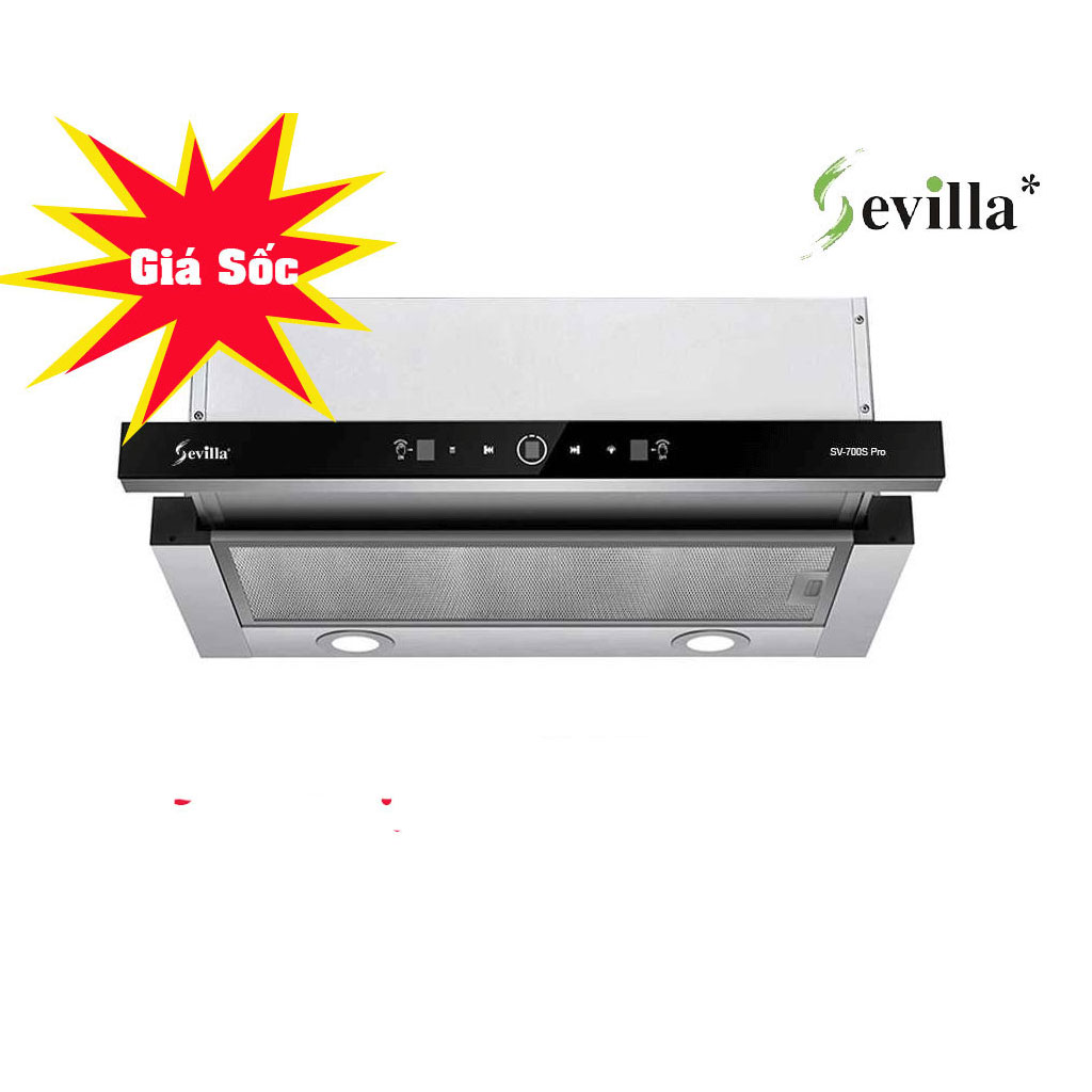 700b Máy hút mùi Sevilla SV-700B Pro (đk cảm ứng vẫy tay) - Ảnh 1