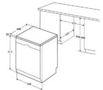Máy rửa bát Bauer SBW6SEU15F nhập Malaysia - Ảnh 4