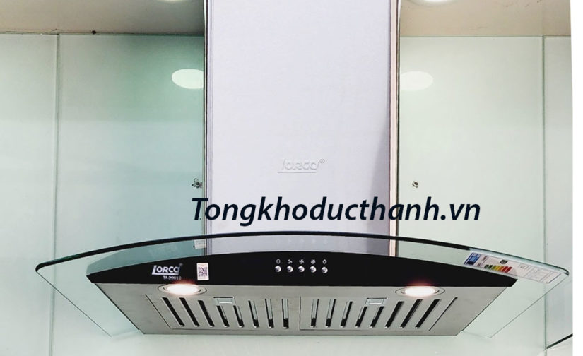 Máy hút mùi Lorca TA-2001B - 70cm ( mẫu mới) công suất 1.200m3, độ ồn thấp