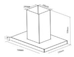 Hút mùi chữ T Sang Trọng Blueger BT350M - Ảnh 4